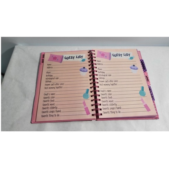 Sleepover Party Journal Ultimate Sleepover Journal Diary Guest Book - Picture 7 of 7